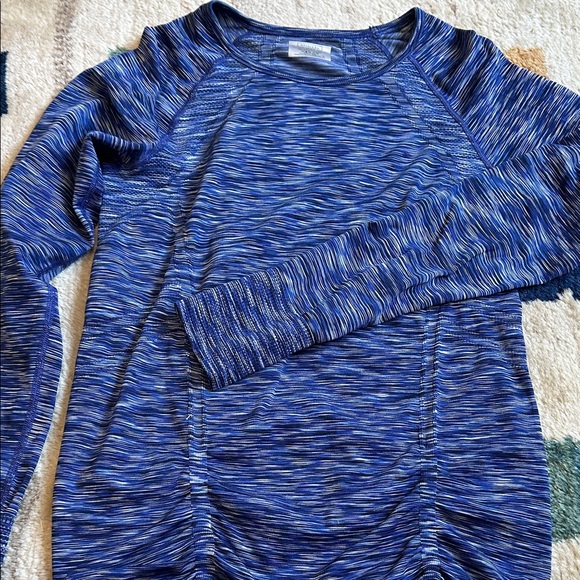 Athleta Tops - Blue Patterned Long Sleeve Top